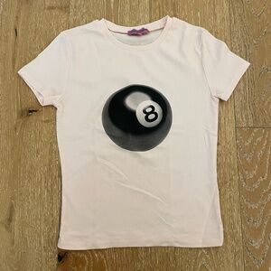 Edikted pink magic 8 ball shirt